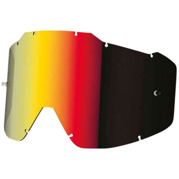 Ecran IRIDIUM ROUGE AS/AF pour masque Shot ASSAULT 2.0 / IRIS 2.0