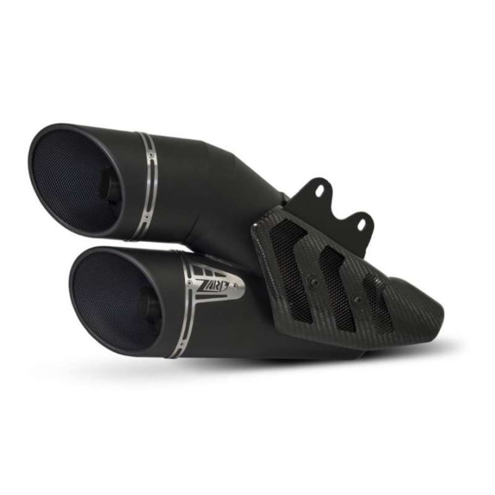 Ligne complète Zard INOX Noir homologuée Ducati XDIAVEL