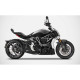 Ligne complète Zard INOX Noir homologuée Ducati XDIAVEL