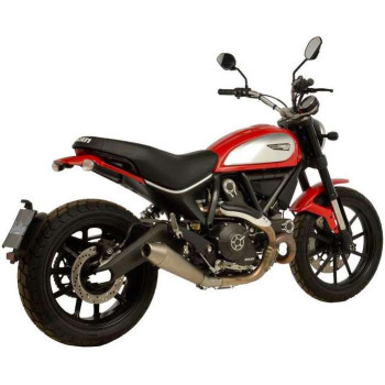 LeoVince SBK GP Style Inox Ducati SCRAMBLER 15- approved muffler