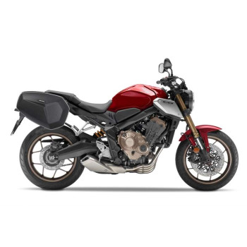 Sacoches cavalières Shad E48SR + écarteurs CB650R (H0CR61SR) Sacoches cavalières Shad E48SR + écarteurs CB650R (H0CR61SR)