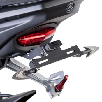 Plate holder PUIG 7796N Yamaha MT-125 15-19