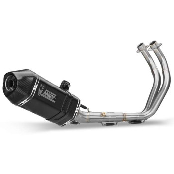 Ligne complète Mivv SPEED EDGE Inox noir (Y.058.LRB) Yamaha MT-07 TRACER