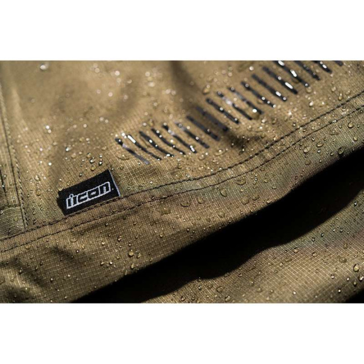 Sur-pantalon moto Icon PDX3 OLIVE