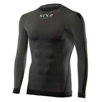 Maillot thermique moto SIXS TS2 BLACK CARBON