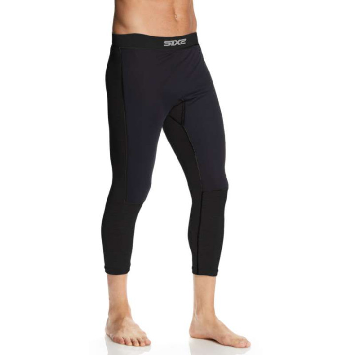 SIXS PNXWB MERINOS BLACK Thermal Pants
