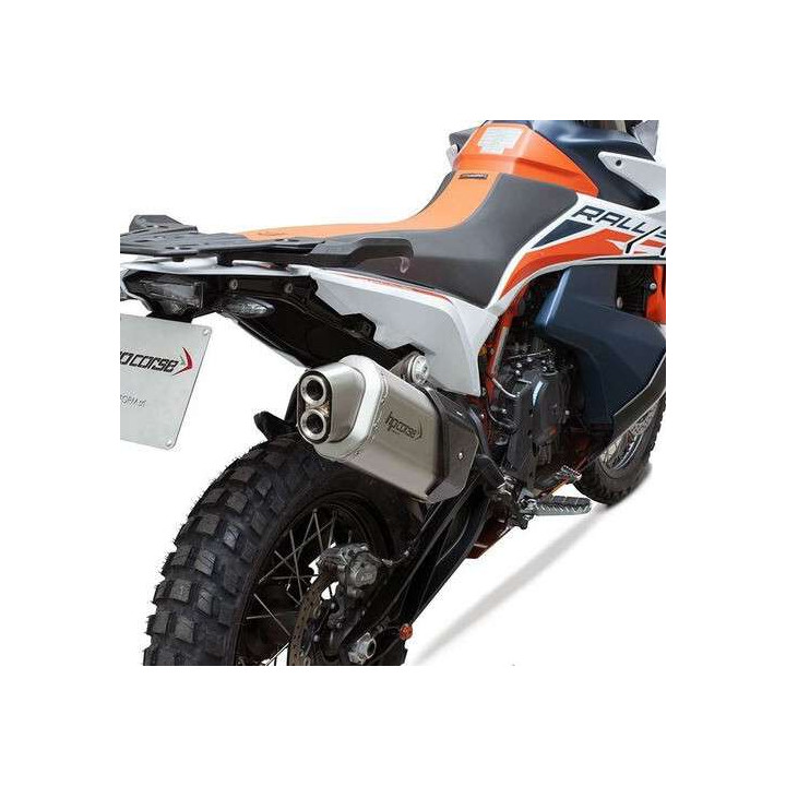 Silencieux homologué HP Corse 4-Track Inox KTM 890 ADVENTURE