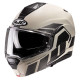 Casque moto modulable HJC I100 BEIS BEIGE/NOIR