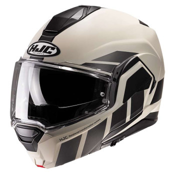 Casque moto modulable HJC I100 BEIS BEIGE/NOIR