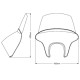 Pare-brise Puig BATWING SML TOURING (21048) BMW R18