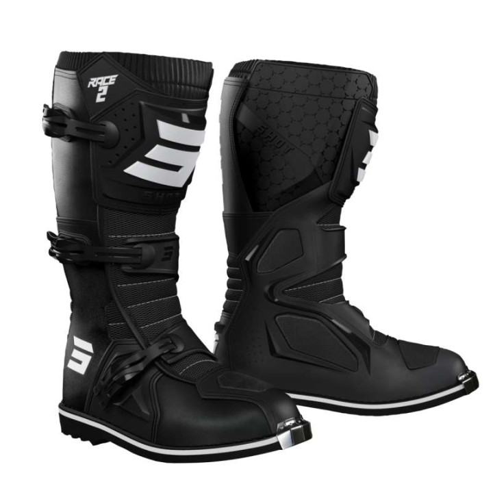Bottes moto cross Enfant Shot RACE 2 KID BLACK