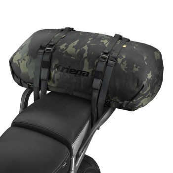Sacoche de selle moto Kriega ROLLPACK 40 MULTICAM BLACK Sacoche de selle moto Kriega ROLLPACK 40 MULTICAM BLACK