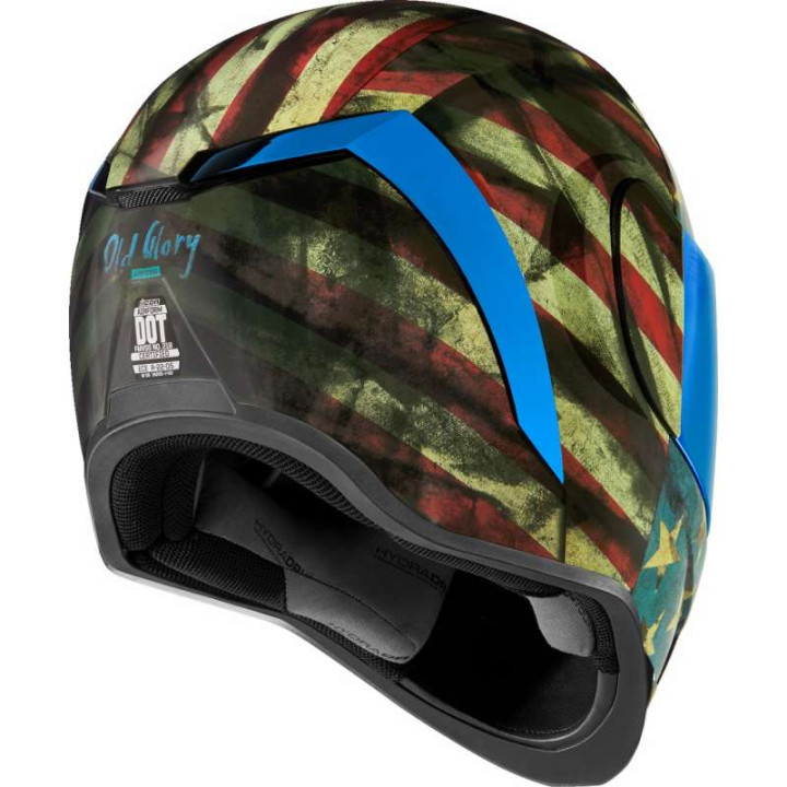 Casque moto Icon AIRFORM OLD GLORY