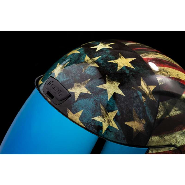 Casque moto Icon AIRFORM OLD GLORY