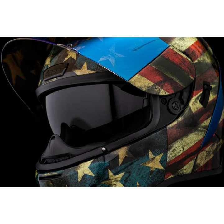 Casque moto Icon AIRFORM OLD GLORY