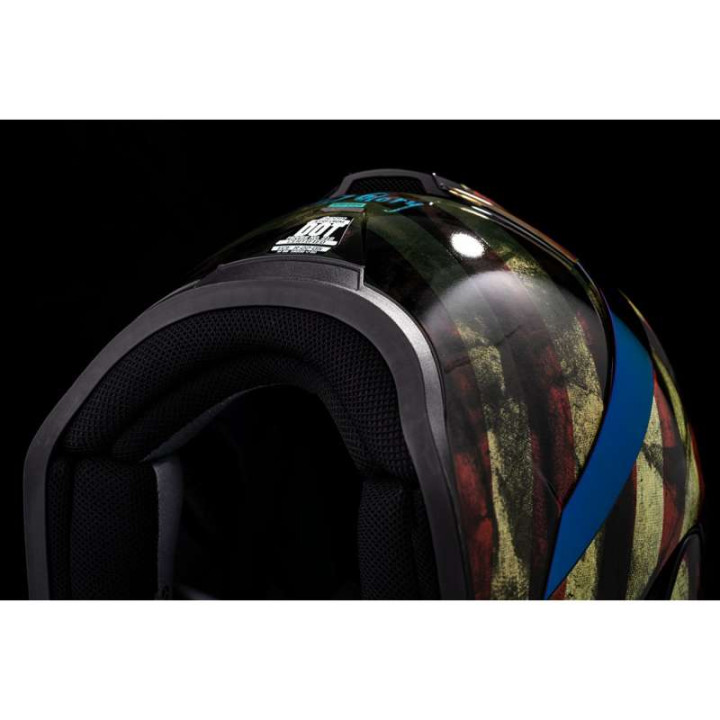Casque moto Icon AIRFORM OLD GLORY