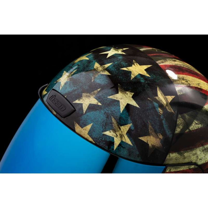 Casque moto Icon AIRFORM OLD GLORY