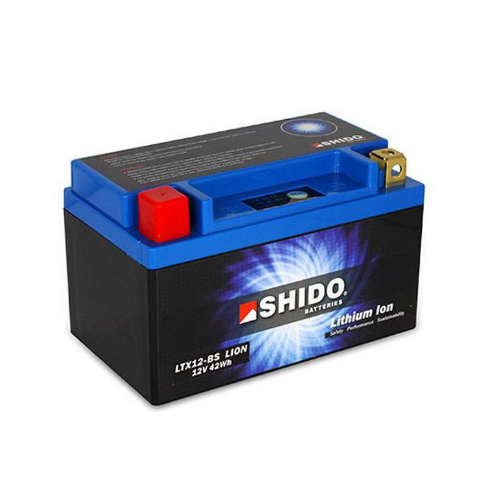 Batterie Lithium Shido LTX12BS - YTX12BS