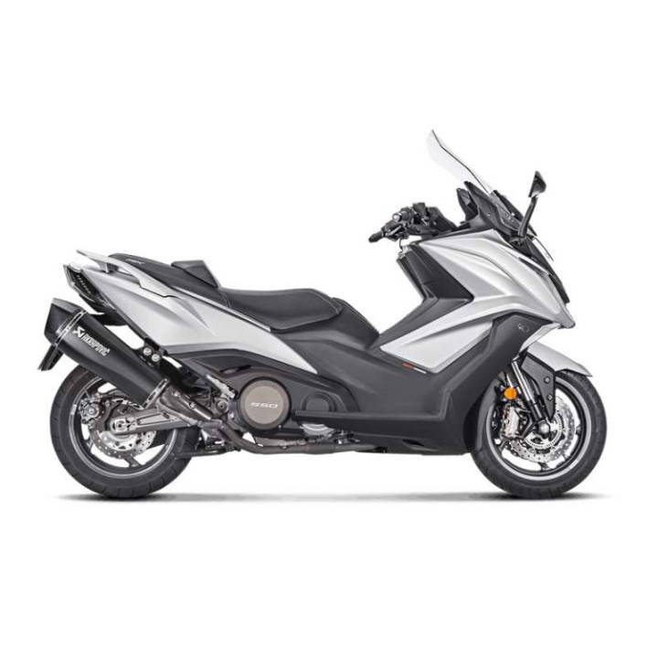 Silencieux homologué Akrapovic Inox KYMCO AK550