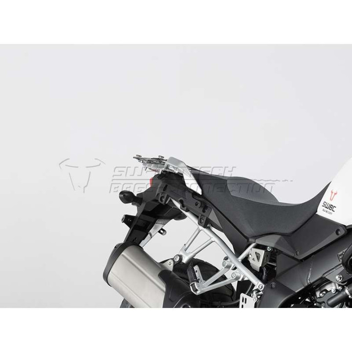 SW-Motech TraX ADVENTURE Suzuki V-STROM 1000 14- 45L aluminum suitcase kit SW-Motech TraX ADVENTURE Suzuki V-STROM 1000 14- 45L aluminum suitcase kit