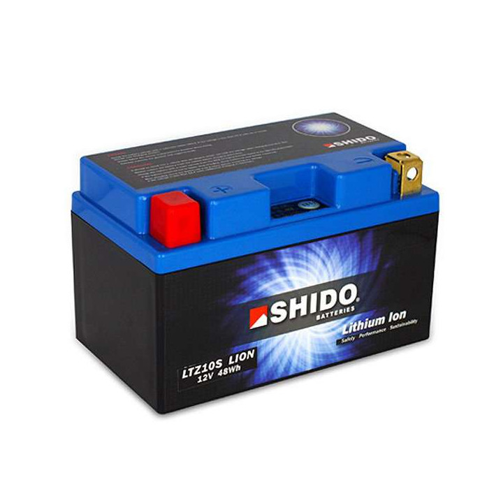 Shido LTZ10S Lithium Battery - YTZ10S