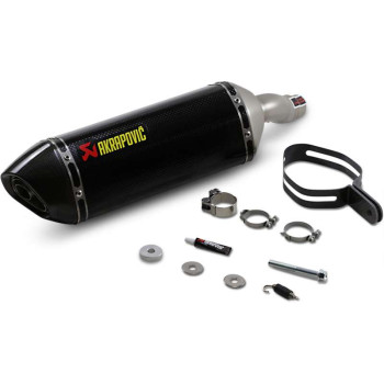 AKRAPOVIC CARBONE muffler Kawasaki Z300/Z250/Ninja/Ninja 250SL (S-K3SO1-ZC)