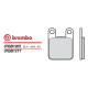 Brake plates organic motorcycle Brembo 07BB1205