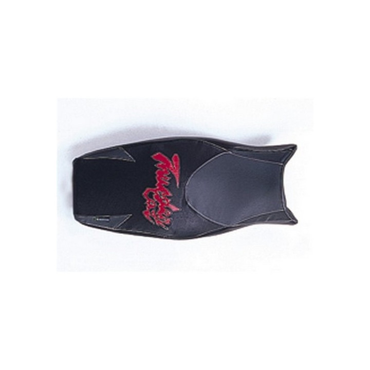 Housse de selle Bagster (2039A) Noir/Anthracite/Lettres Rouges Yamaha YZF600 THUNDER CAT 97
