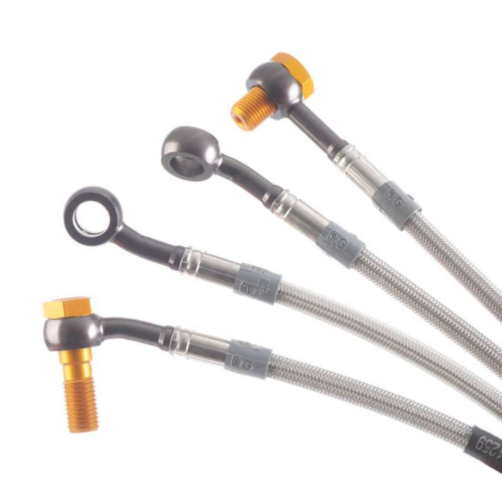 TRW Kawasaki KLR 250/650 front brake hose kit