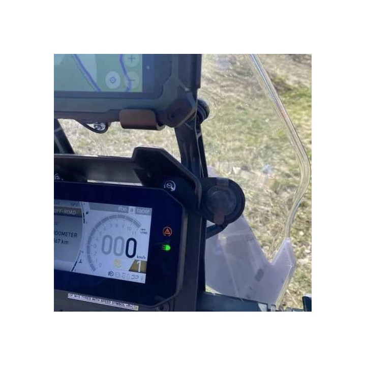 Support pour prise 12v / USB Aprilia Tuareg 660
