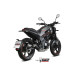Ligne complète Mivv X-M1 Inox noir (E.007.LC4B) Benelli Leoncino 125