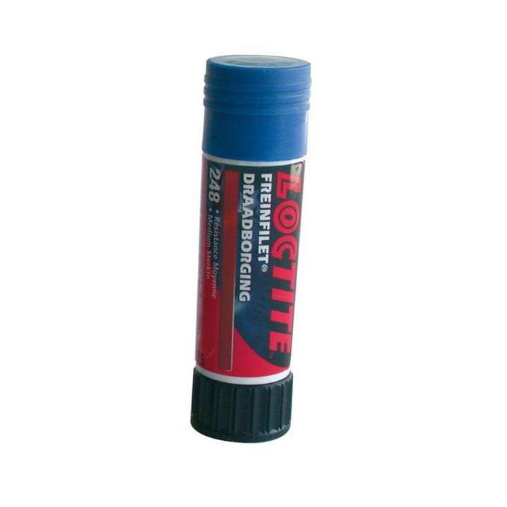 Frein filet moyen LOCTITE 248 19 grammes bleu