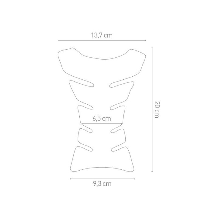 Protection de réservoir Chaft FLEX NOIR