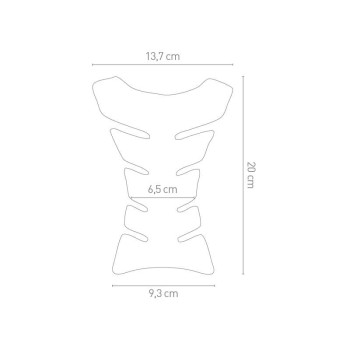 Protection de réservoir Chaft FLEX NOIR