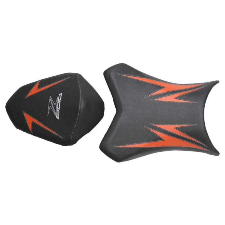 Housse de selle Bagster (2231A) Noir/Deco Orange Kawasaki Z800