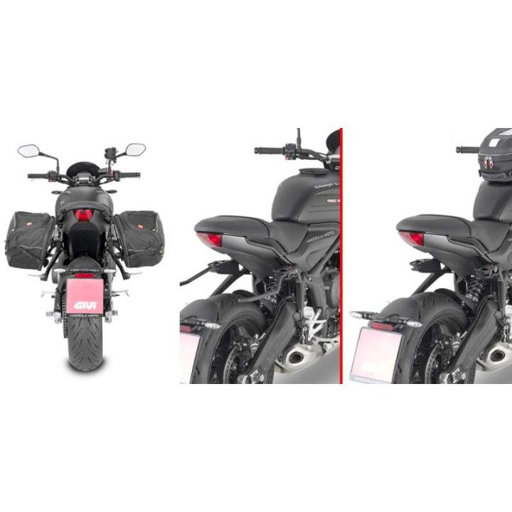 Écarteurs amovibles Givi REMOVE-X (TR6419) TRIDENT 660