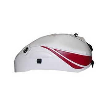 Tapis de réservoir Bagster blanc pointe rouge foncé (1533I) Honda CB600 Hornet Tapis de réservoir Bagster blanc pointe rouge foncé (1533I) Honda CB600 Hornet