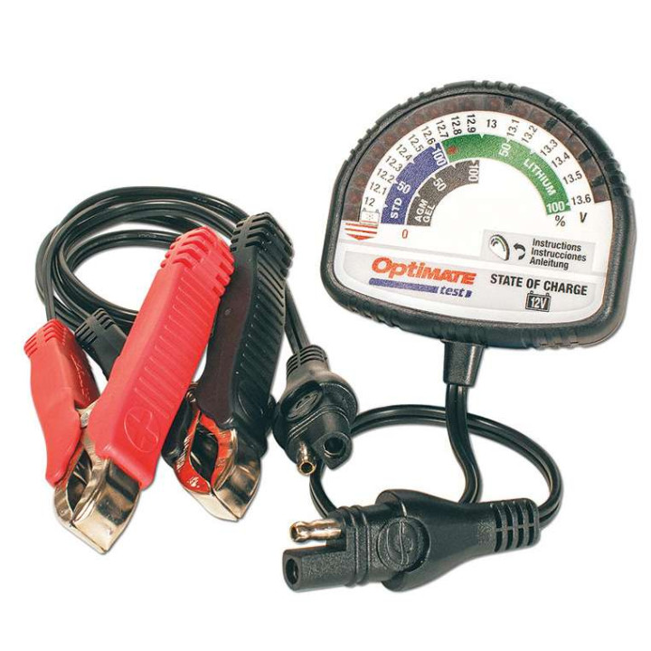 Tecmate Optimate TEST TS-126 std/lithium battery tester
