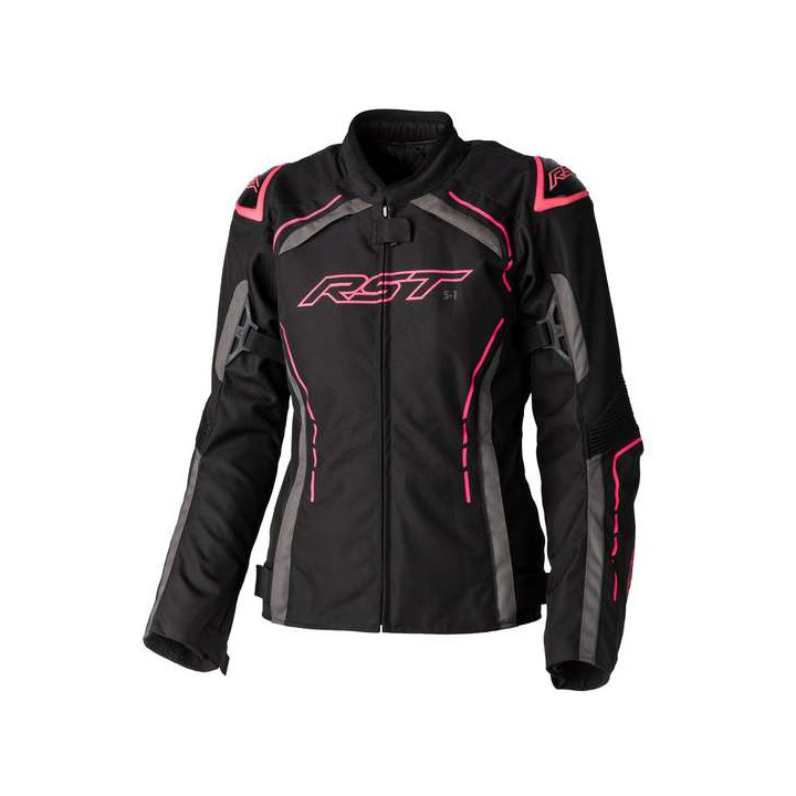 Veste femme moto RST S-1 CE Rose