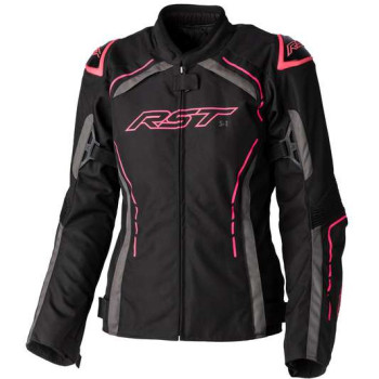 Veste femme moto RST S-1 CE Rose