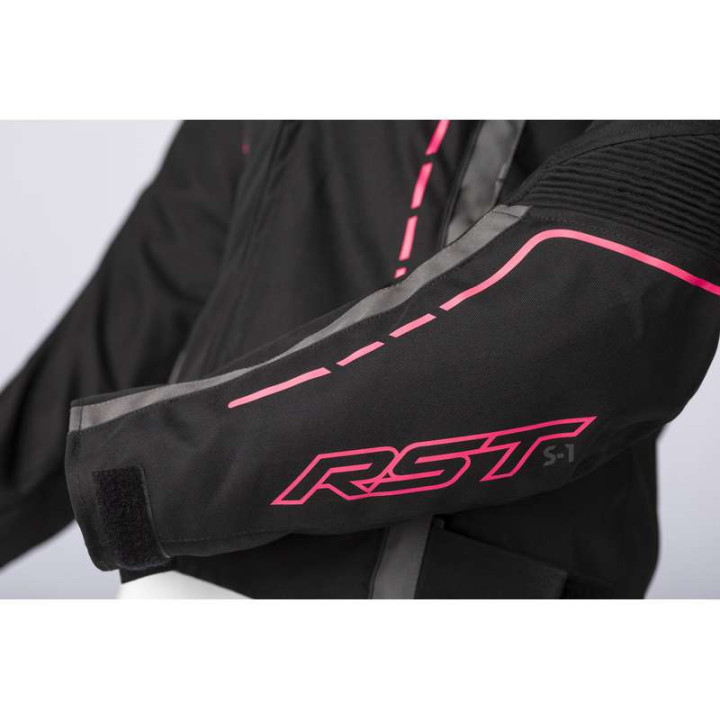 Veste femme moto RST S-1 CE Rose