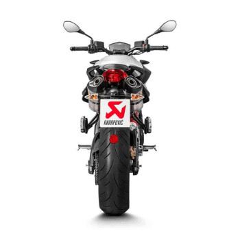 Akrapovic Titanium Aprilia SHIVER 900 17- approved muffler