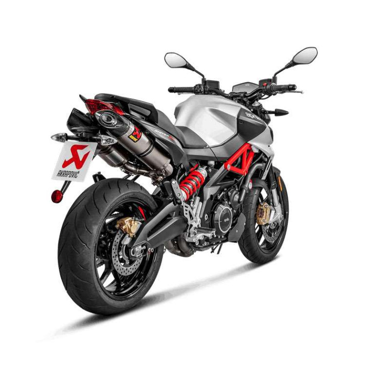 Silencieux homologué Akrapovic Titane Aprilia SHIVER 900 17-