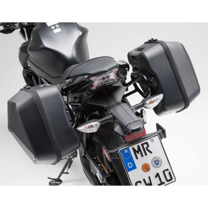 Kit valises SW-Motech URBAN ABS 2x16,5L Kawasaki Z650 Kit valises SW-Motech URBAN ABS 2x16,5L Kawasaki Z650