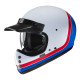 Casque moto HJC V60 SCOBY BLEU/BLANC/ROUGE