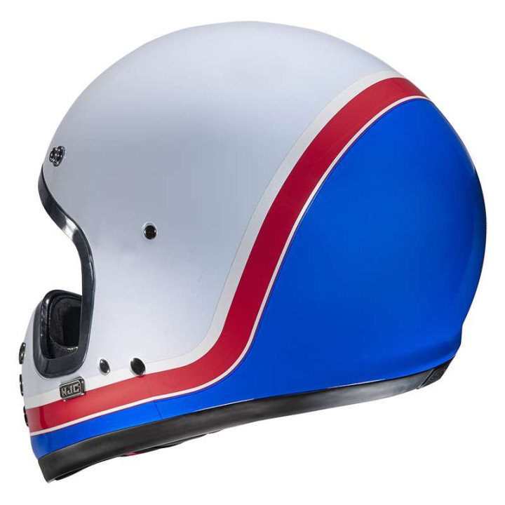 Casque moto HJC V60 SCOBY BLEU/BLANC/ROUGE