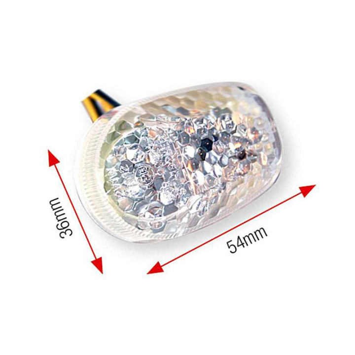 Motorcycle indicators Bihr BASIC leds for Suzuki GSXR 96-01 Motorcycle indicators Bihr BASIC leds for Suzuki GSXR 96-01