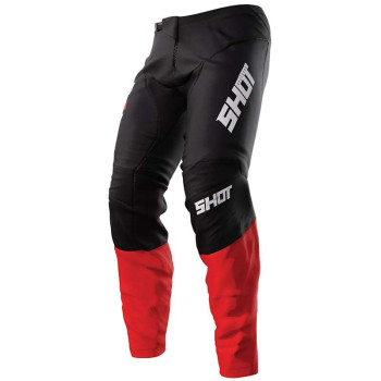 Pantalon moto cross Shot DEVO REFLEX ROUGE