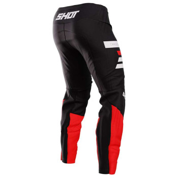 Pantalon moto cross Shot DEVO REFLEX ROUGE