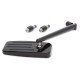 Motorcycle mirror HIGHSIDER ACTION BLACK
